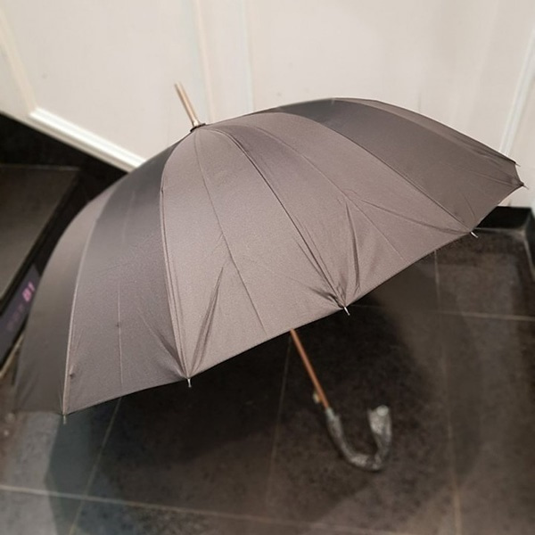 [애슬릿] 블랙 70cm 튼튼한 장마철 대형 자동 장우산