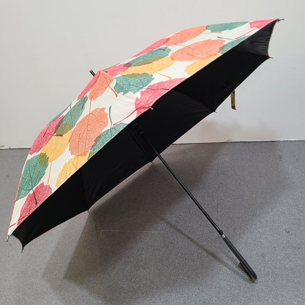 [애슬릿] 꽃 패턴 암막 코팅 단우산 장우산 양우산