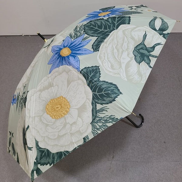 [애슬릿] 플라워 암막 uv 차단 튼튼한 장우산 양우산