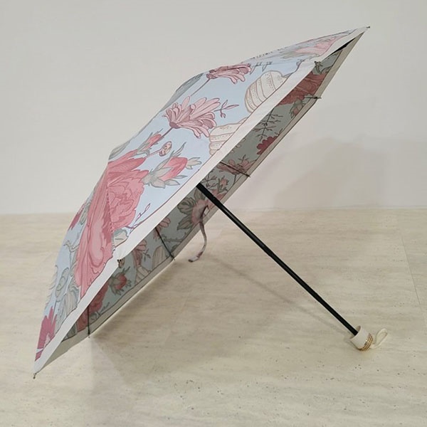 [애슬릿] 꽃 패턴 이중 암막 코팅 자외선 차단 우산 양산