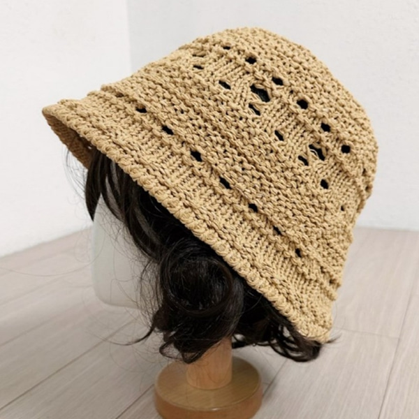 [애슬릿] 뜨게 벙거지 버킷햇 여름 시원한 모자