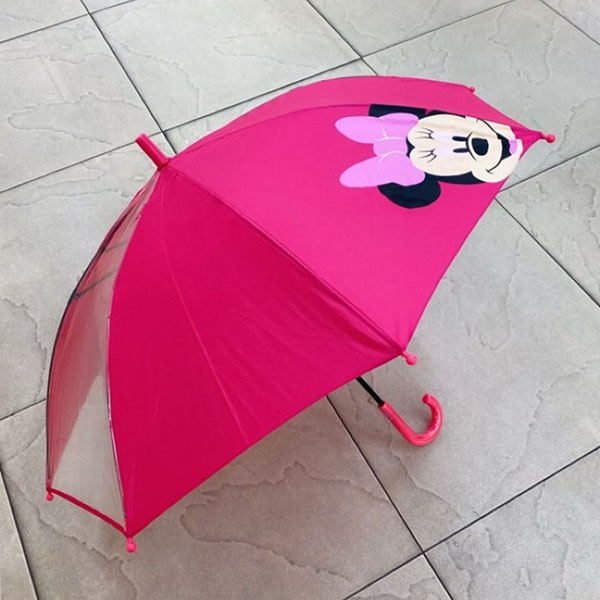 [애슬릿] 디즈니 정품 투명 아동 키즈 안전 우산