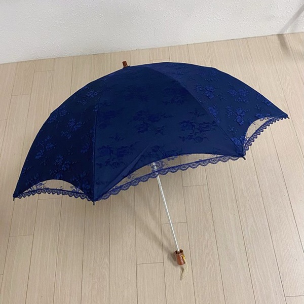 [애슬릿] 여자 여름 자외선 차단 레이스 미니 양산