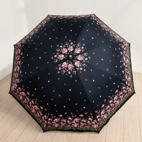 [애슬릿] 장미 암막 양산 우산 반자동 우양산