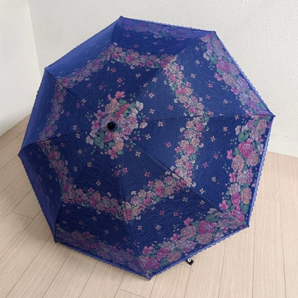 [애슬릿] 장미 레이스 프릴 암막 우산양산 우양산