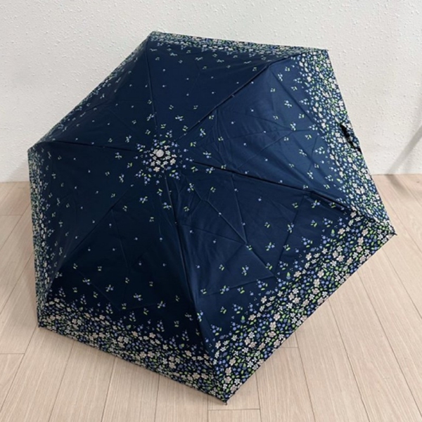 [애슬릿] 꽃무늬 암막 우산 양산 uv차단 수동 우양산