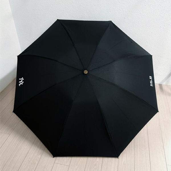 [애슬릿] 영문 3단 튼튼한 접이식 자동 우산