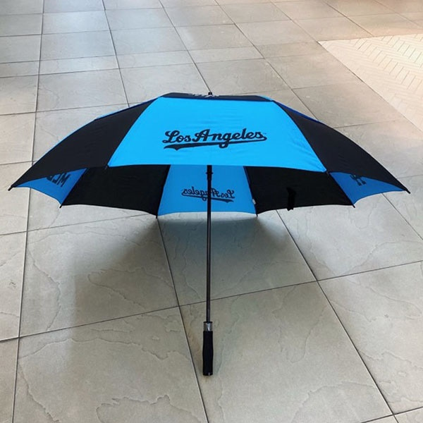 [애슬릿] MLB 정품 투톤 대형 장마철 방풍 골프 우산