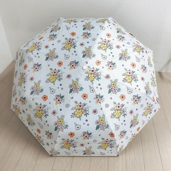 [애슬릿] 3단 자동 양산 우산 꽃 암막 우양산