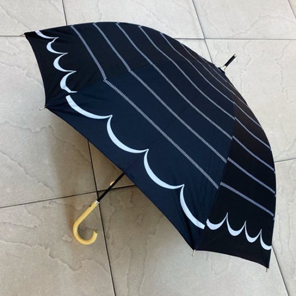 [애슬릿] 스트라이프 물결 튼튼한 장양산 장우산