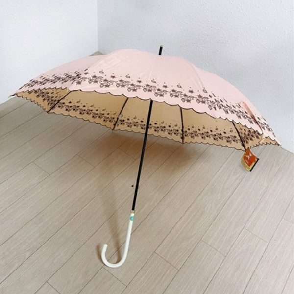 [애슬릿] 자수 꽃 곡자 수동 장우산 양산 우양산