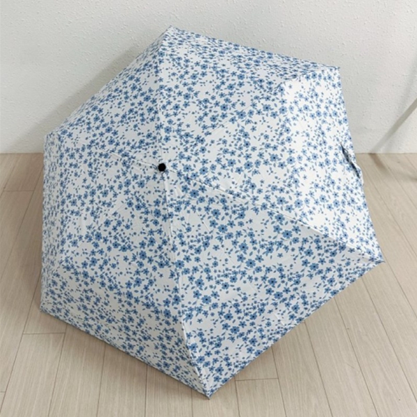 [애슬릿] 수동 잔꽃 자외선 차단 우산 양산 우양산