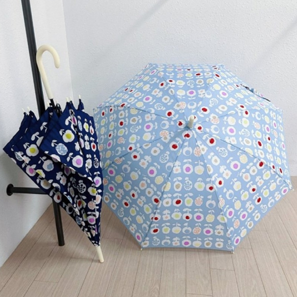 [애슬릿] 튤립 꽃 패턴 양산 우산 자동 우양산